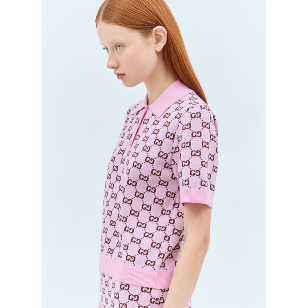 Gucci Women Gg Polo Sweater - Picture 2 of 6